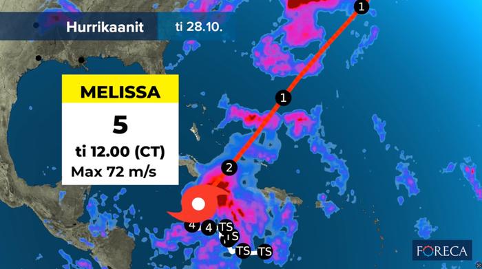 Hurrikaani Melissa Hurrikaani Melissa