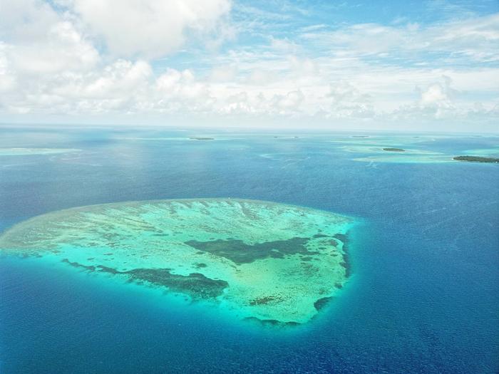 Tyynen valtameren atolleja.