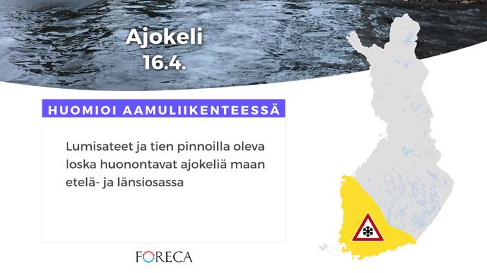 Ajokeliennuste 22.2.