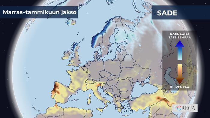 Marras–tammikuu 2025–2026 sade