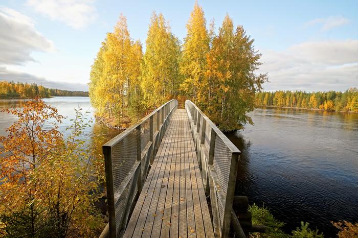 Hyvä aurinkoinen ulkoilusää.