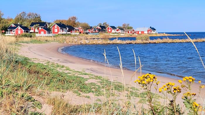 Lämmin ja aurinkoinen syyskuun päivä Lohtajalla.