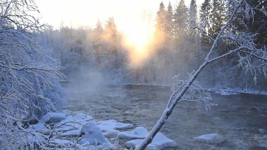 Tammikuun kuukausiennuste: Alkuun jopa noin 40 asteen pakkasia ja tulvavaara! Käänne mahdollinen loppukuussa