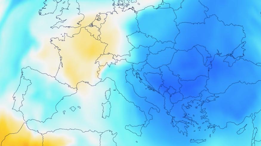 Euroopan säät nurinkurin: Ateenassa pyryttää lunta – Norjassa mitattiin +13 astetta