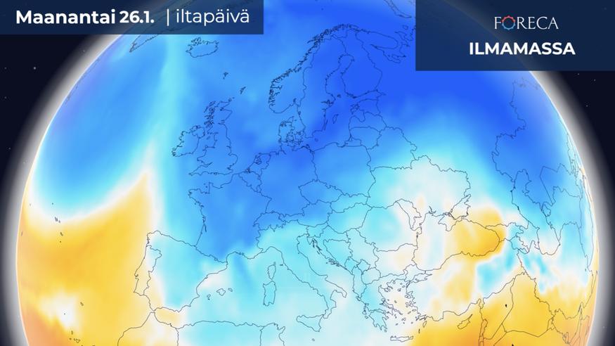 Sää kylmenee päivä päivältä – ensi viikolla lähes arktista ilmamassaa Suomeen