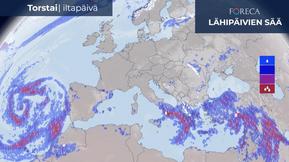Suomalaisten suosimille lomasaarille kaatosateita ja tuulta – medikaani on myllännyt Välimerellä