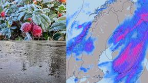 Ensin hytistään yöpakkasissa, sitten iskee kunnon sademyräkkä 