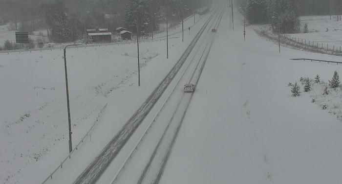 Kelikamerakuva Raumalta Ajokeliä joulupäivänä Rauman Luostarinkylästä.