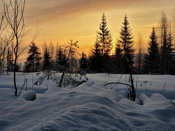 Helmikuinen pakkaspäivä.