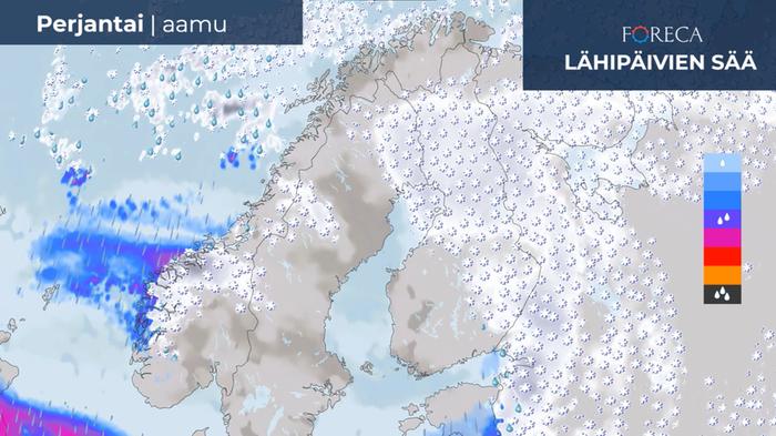 Ennuste uudenvuodenaaton aamuksi 31.12.2021.