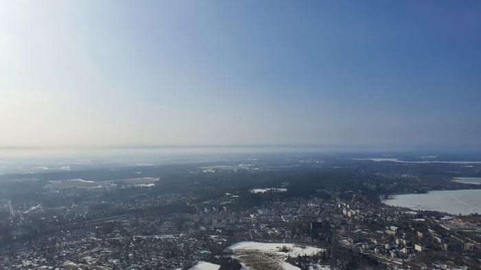 Aurinkoinen kevätpäivä Uudellamaalla.