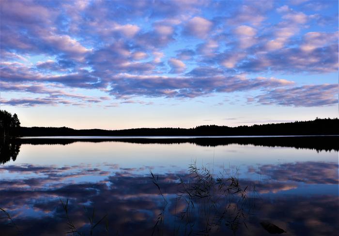 Sadepäivän jälkeen sää voi olla jälleen seesteisen tyyni.