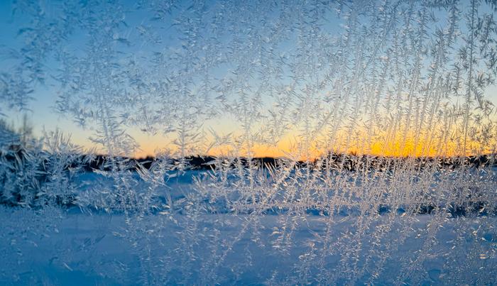 Kylmä talvipäivä Talvella selkeä sää tarkoittaa usein myös kireää pakkasta.