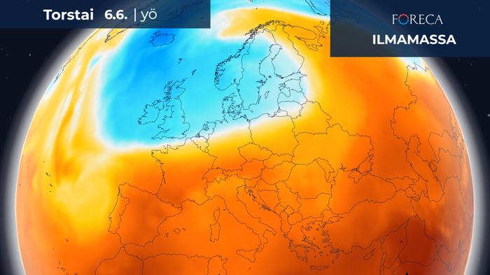 Kun kylmä rintama ylittää Suomen, sää viilenee selvästi. Kun kylmä rintama ylittää Suomen, sää viilenee selvästi.