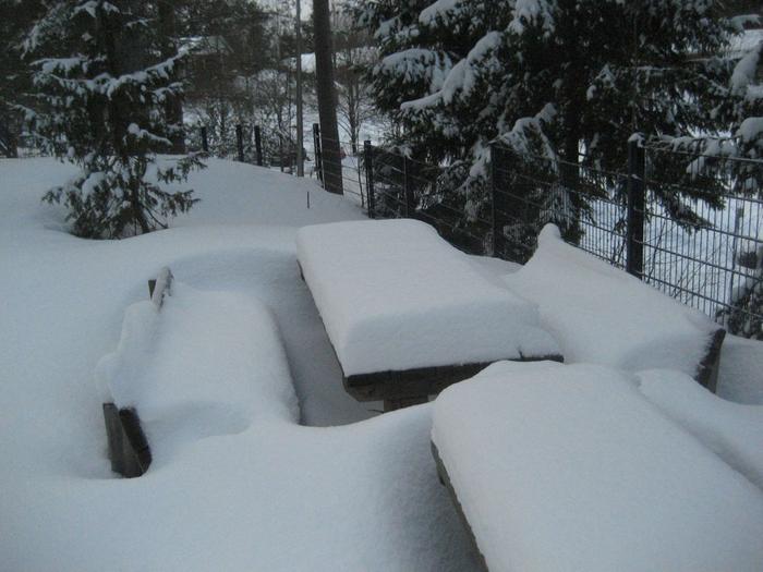 Lumipyry toi Tampereelle parissa päivässä paksulti uutta lunta.