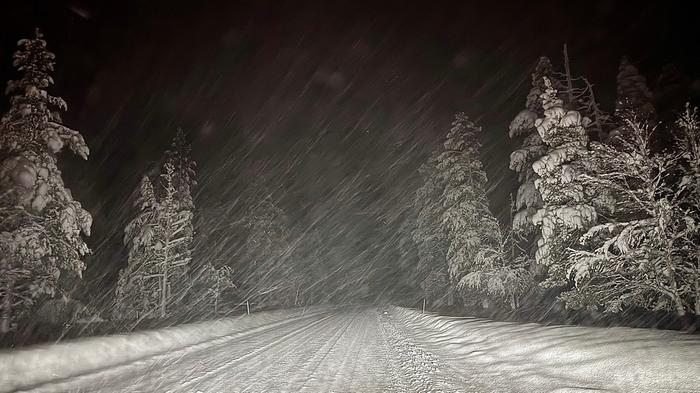 Lumipyryä Hannes-myrsky toi mukanaan lumipyryn maan itä- ja pohjoisosaan.