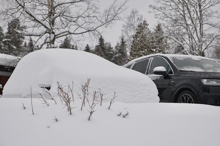 Paljon lunta Lunta on piisannut yllin kyllin 2022 talvena.