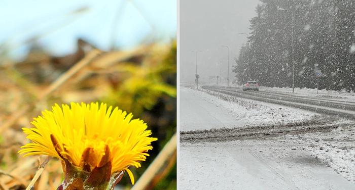 Kevättä ja talvea.