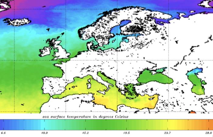 Meriveden lämpötila oli 30. lokakuuta Euroopassa yleisesti yli ajankohdan keskiarvon. Erityisen lämpimiä vesiä on tällä hetkellä Välimerellä, missä pintavesi on yhä monin paikoin yli 20-asteista.