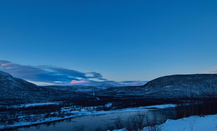 Lunta ja jäätä alkaa kertyä Lappiin hiljalleen jo lokakuun aikana.