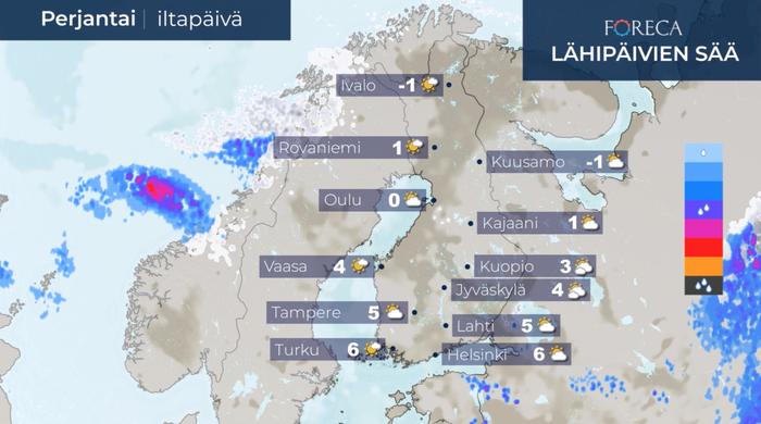 Pitkäperjantai – ennuste perjantaille 10.4.2020.