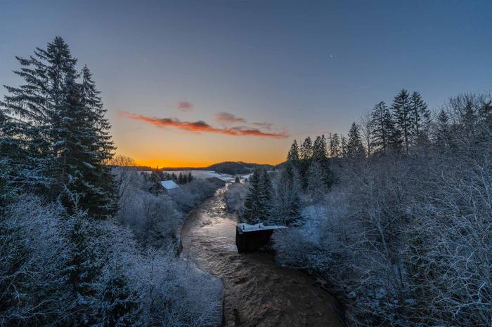 Ensilumi Salossa Lunta satoi myös monilla Varsinais-Suomen paikkakunnilla kuten Salossa.