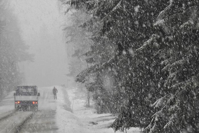 Takatalvi Jyväskylässä 2019.