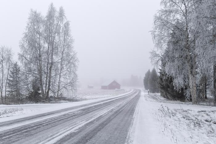 Utuinen pakkassää Utuinen pakkassää