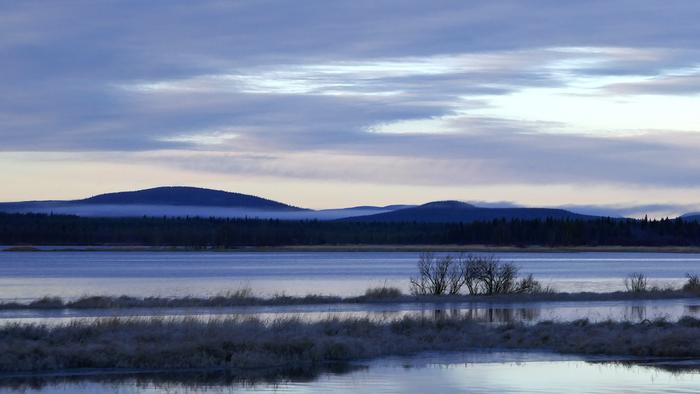 Lapissa päivä lyhenee selvästi marraskuun aikana.
