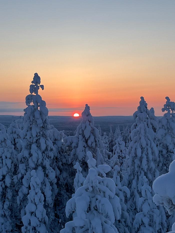 Vuoden 2023 viimeinen auringonlasku.