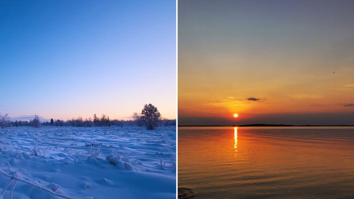 Vuosi 2022 oli koko maassa keskimääräistä lämpimämpi.