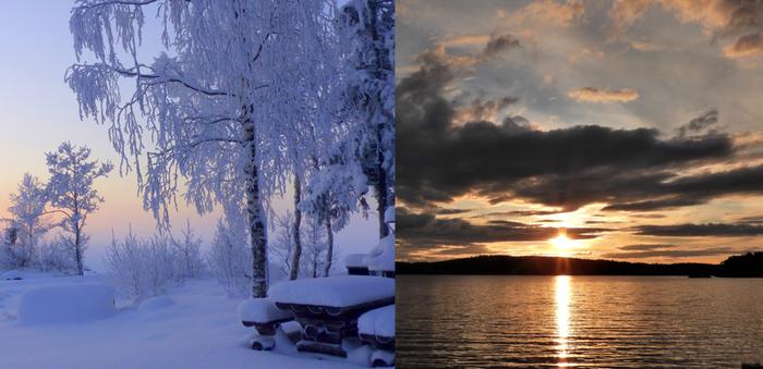 Vuoteen mahtui sekä kylmää talvisäätä että jopa tukalan kuuma helleputki.