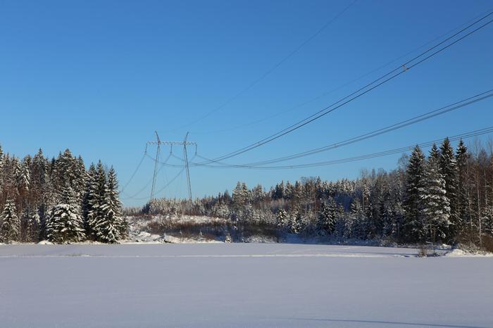 Sähkön kulutus kasvaa kylmässä pakkassäässä.