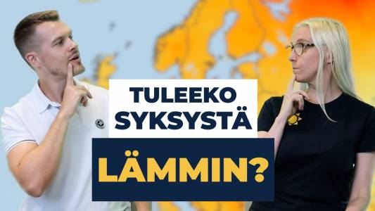 Foreca Youtubessa: Miltä näyttää tuleva syksy?