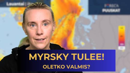 Foreca Youtubessa: Myrsky tulee! oletko valmis?