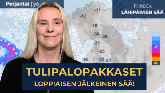 Foreca Youtubessa: Tulipalopakkasia! Jatkuuko talvinen sää? Foreca Youtubessa: Tulipalopakkasia! Jatkuuko talvinen sää?