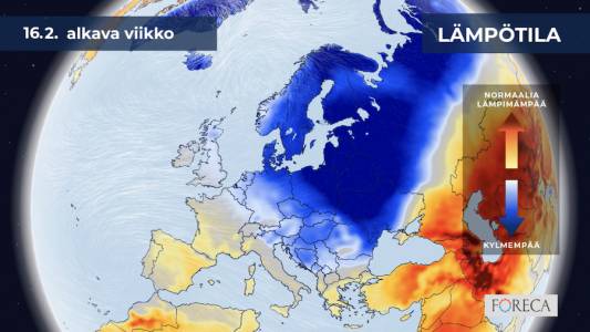 Foreca Youtubessa: Katso talvilomakauden kuukausiennuste!