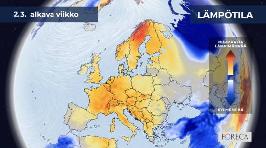 Foreca Youtubessa: Uusi kuukausiennuste: Voiko kevät alkaa aikaisin? Foreca Youtubessa: Uusi kuukausiennuste: Voiko kevät alkaa aikaisin?