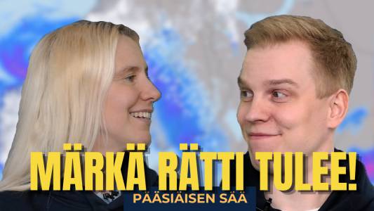 Foreca Youtubessa: Märkä rätti läsähtää Suomeen – Katso pääsiäisen sääennuste!