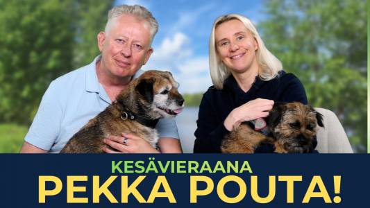 Foreca Youtubessa: Pekka Pouta ja koiravierailu! Sääennuste lähiviikoille – näkyykö helteitä ja ukkosia?