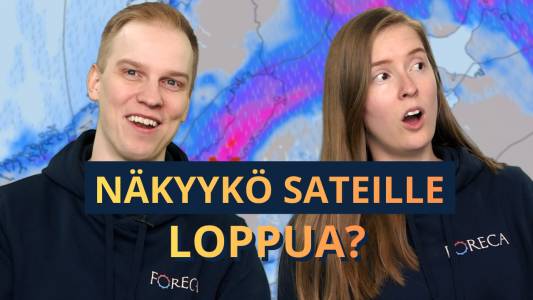 Foreca Youtubessa: Nyt ropisee ja KUNNOLLA! Näkyykö viileälle ja epävakaiselle säälle loppua? | Sään takaa
