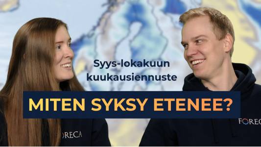 Foreca Youtubessa: Milloin voidaan odottaa ensimmäisiä lumisateita? Näin syksy etenee! | Sään takaa Foreca Youtubessa: Milloin voidaan odottaa ensimmäisiä lumisateita? Näin syksy etenee! | Sään takaa