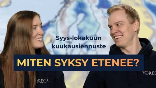 Foreca Youtubessa: Milloin voidaan odottaa ensimmäisiä lumisateita? Näin syksy etenee! | Sään takaa